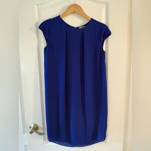Elegant Blue Women's Dress